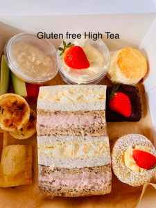 just wright catering high tea vegan box